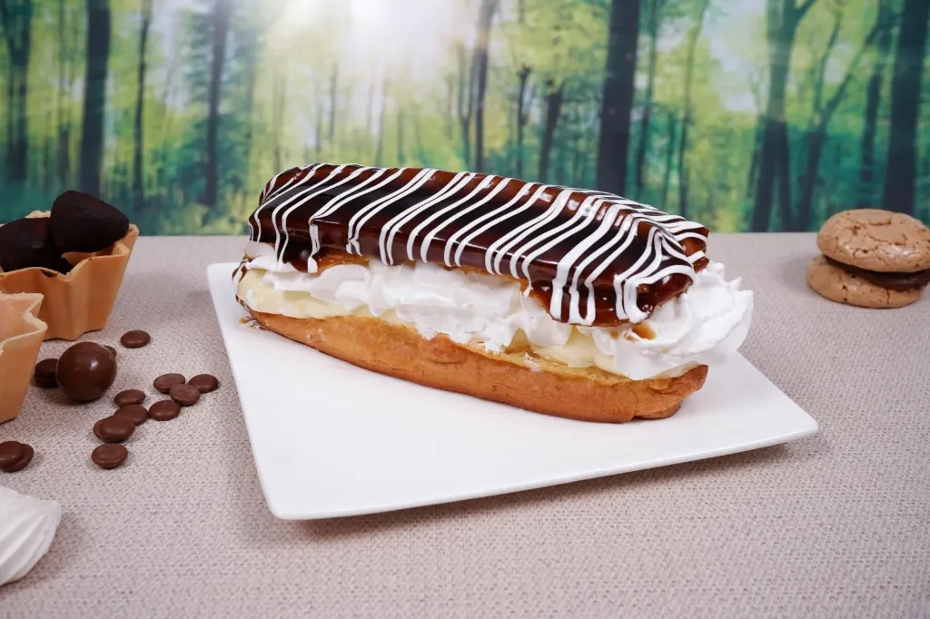 Ecler cu frisca, vanilie si caramel